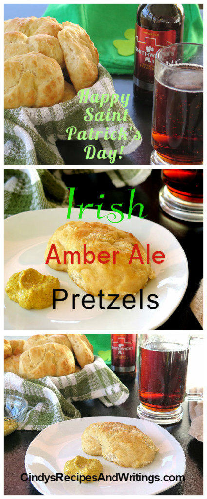 Irish Amber Ale Pretzels