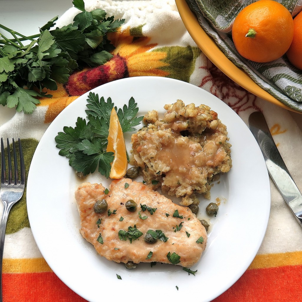 Meyer Lemon Chicken Picatta 