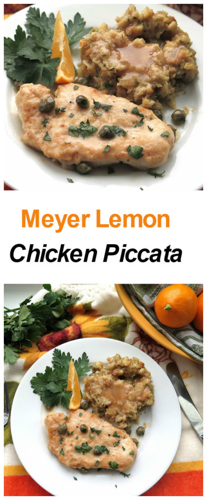 Meyer Lemon Chicken Piccata