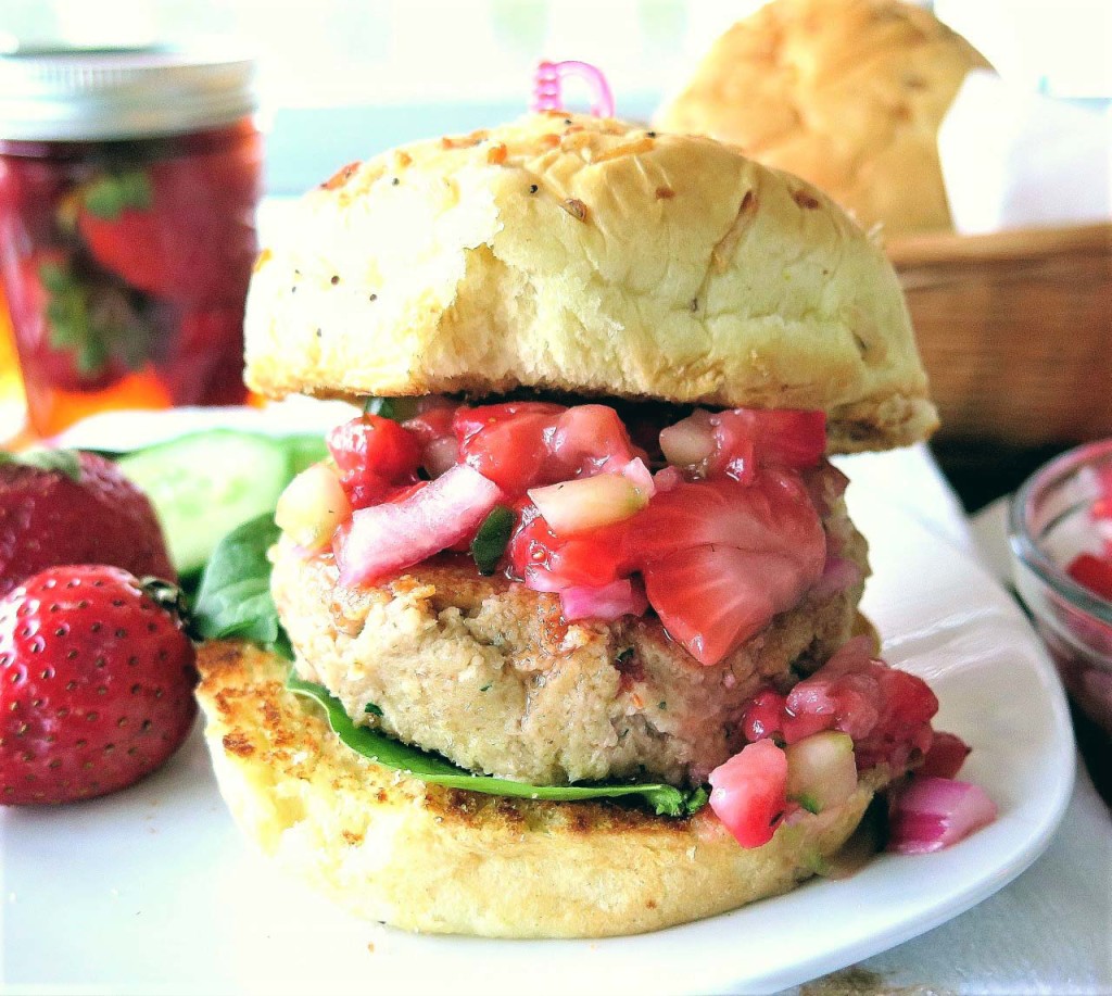 Tuna Burger Strawberry