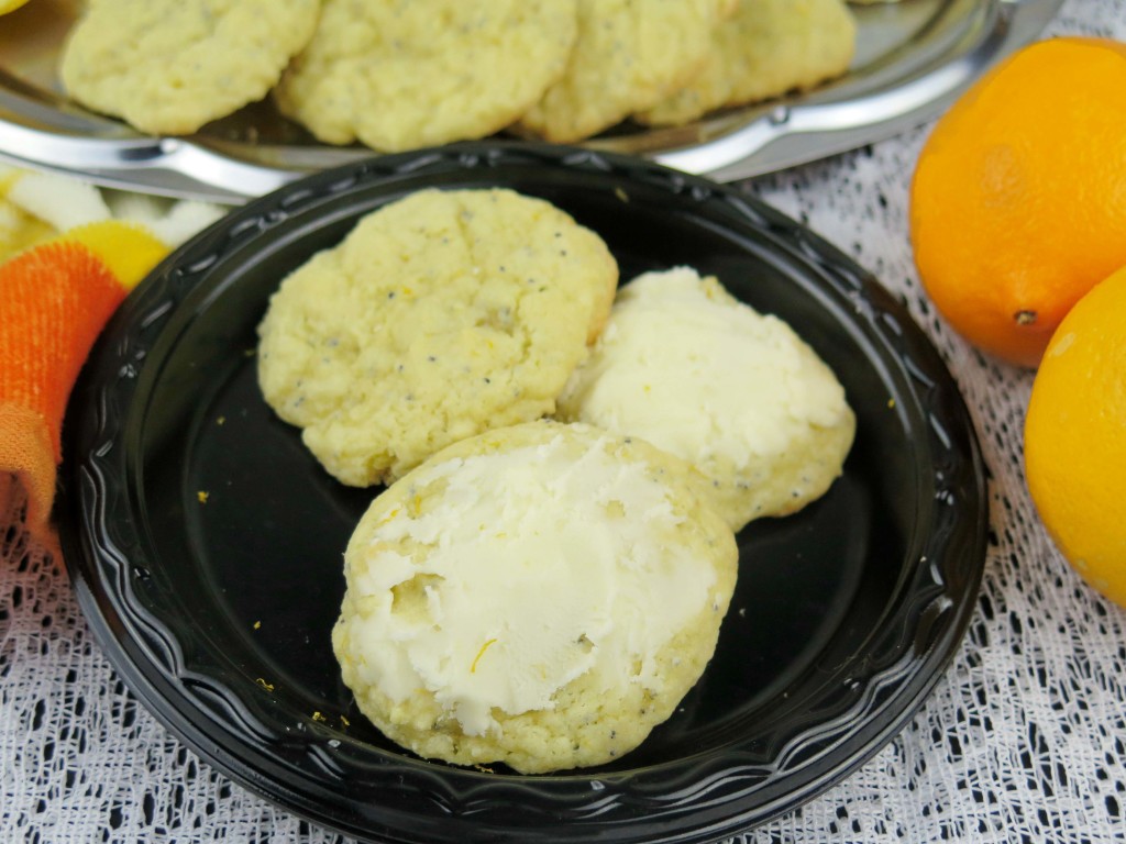 Meyer Lemon Poppy Cookies