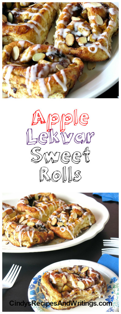 Apple Lekvar Sweet Rolls #BrunchWeek