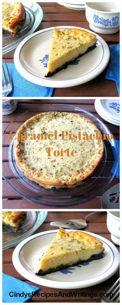Caramel Pistachio Torte #makeitwithMilk #FWCon