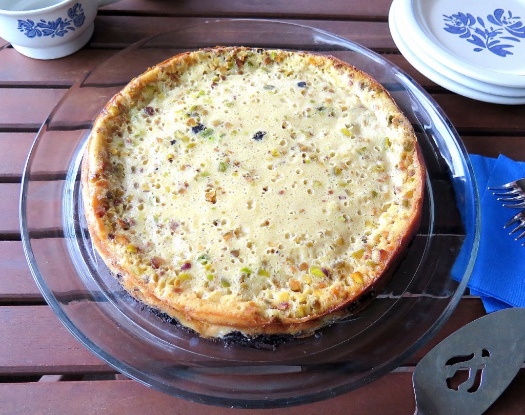 Caramel Pistachio Torte #makeitwithMilk #FWcon