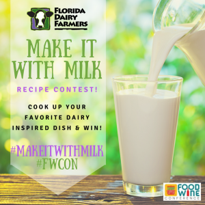 florida dairy contest 2017 #makeitwithMilk #FWcon