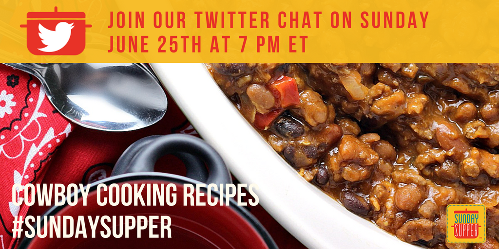 Twitter Chat Cowboy Cooking