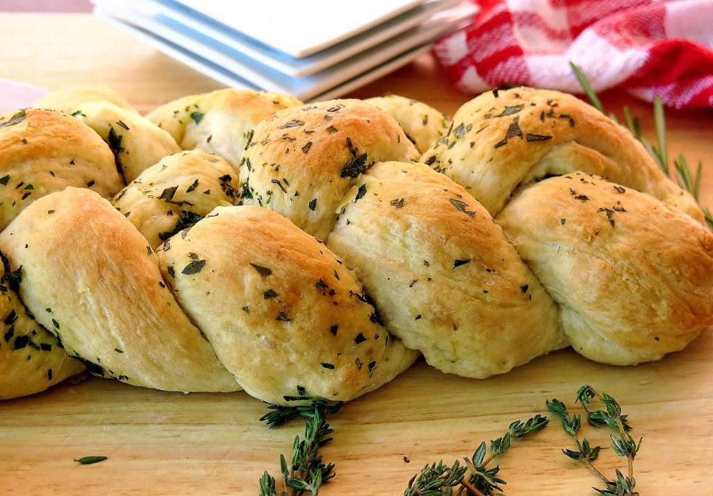 Artisan Herb Bread Braid 