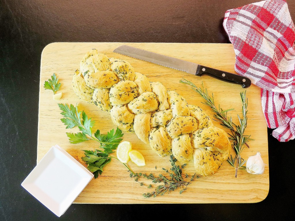 Artisan Herb Bread Braid