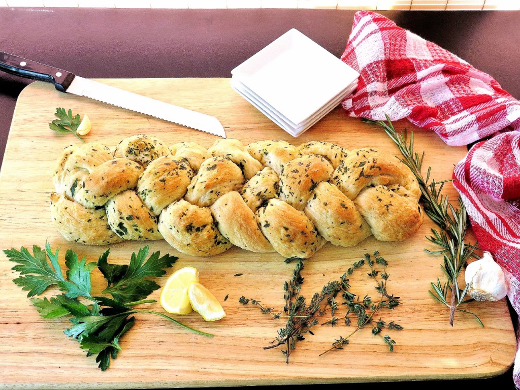 Artisan Herb Bread Braid