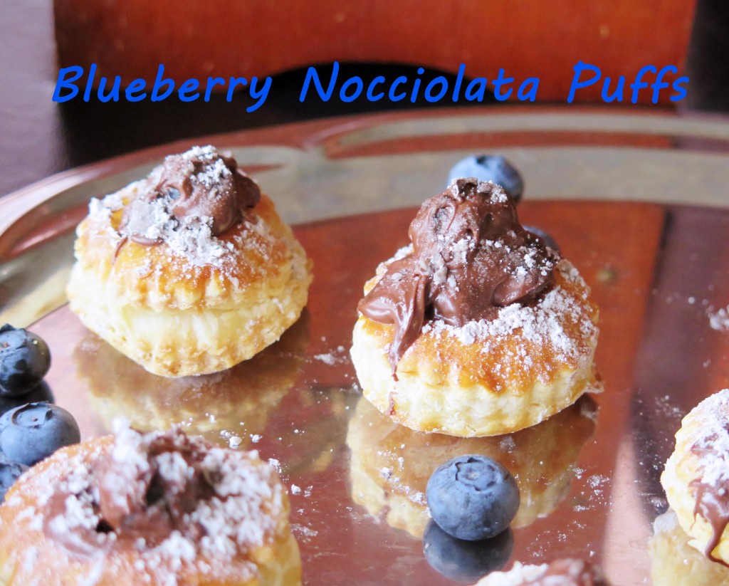 Blueberry Nocciolata Puff Pastry 