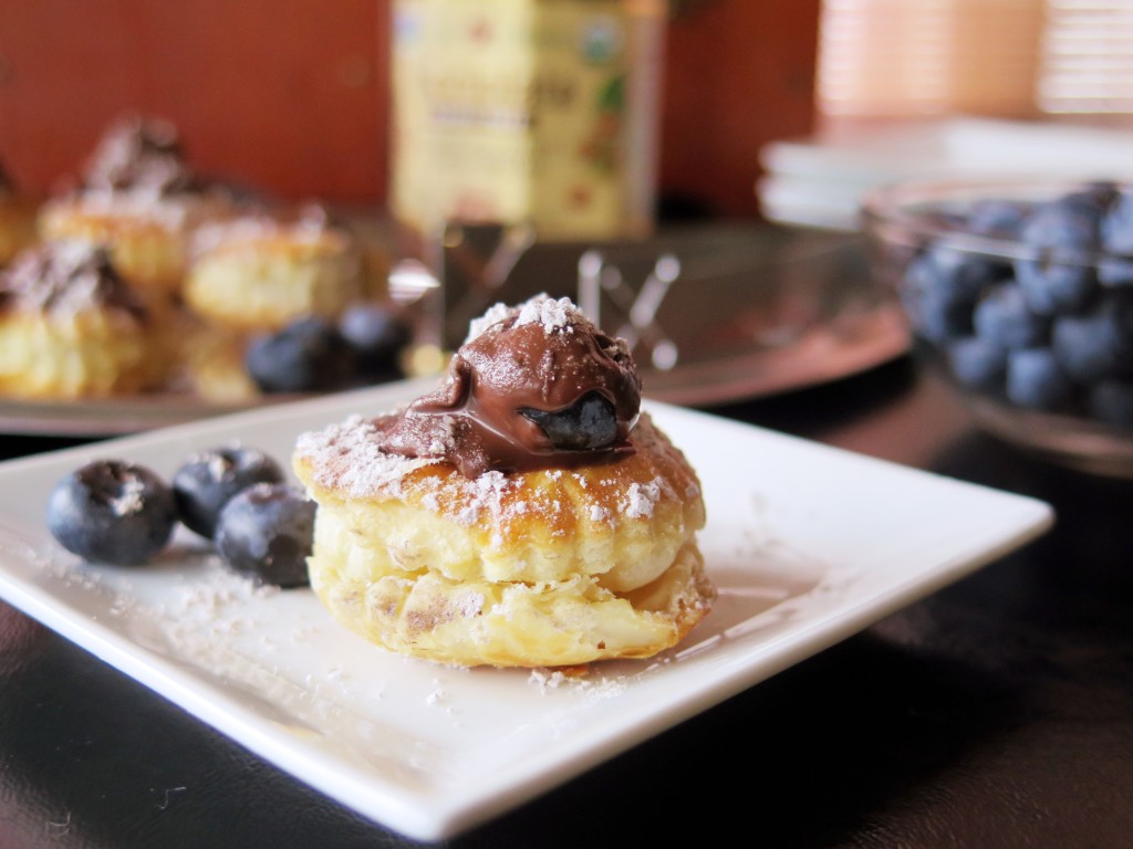 Blueberry Nocciolata Puff Pastry