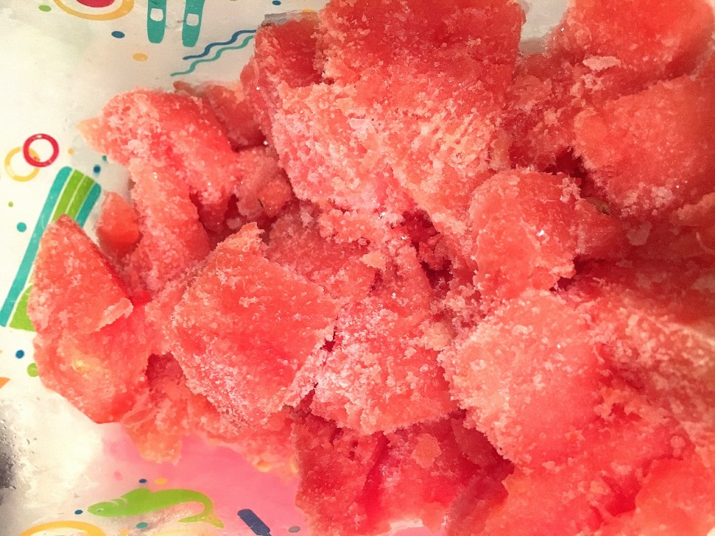 frozen watermelon