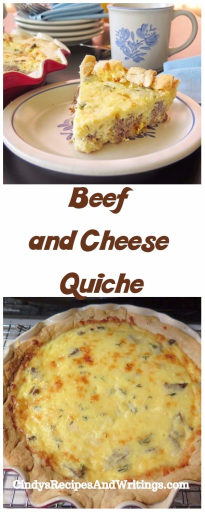 Beef and Cheese Quiche