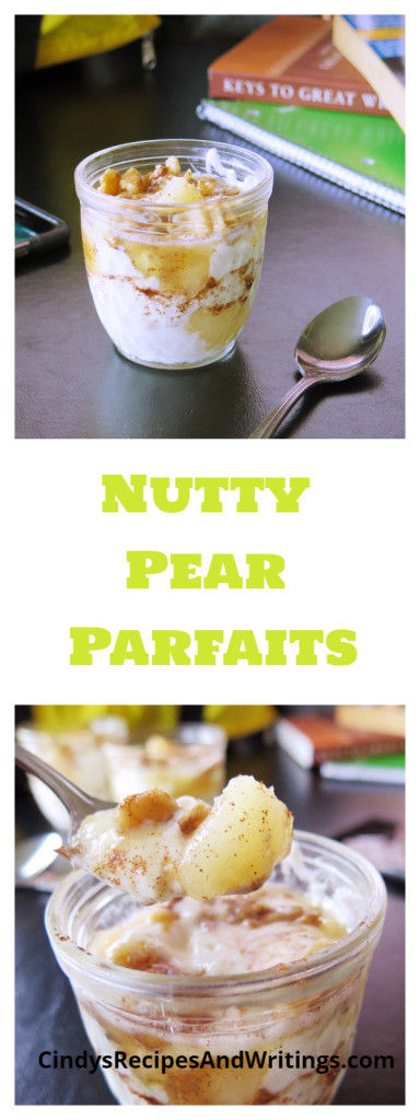 Nutty Pear Parfaits