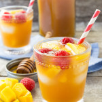 tea round up Raspberry Mango Honey Ice Tea