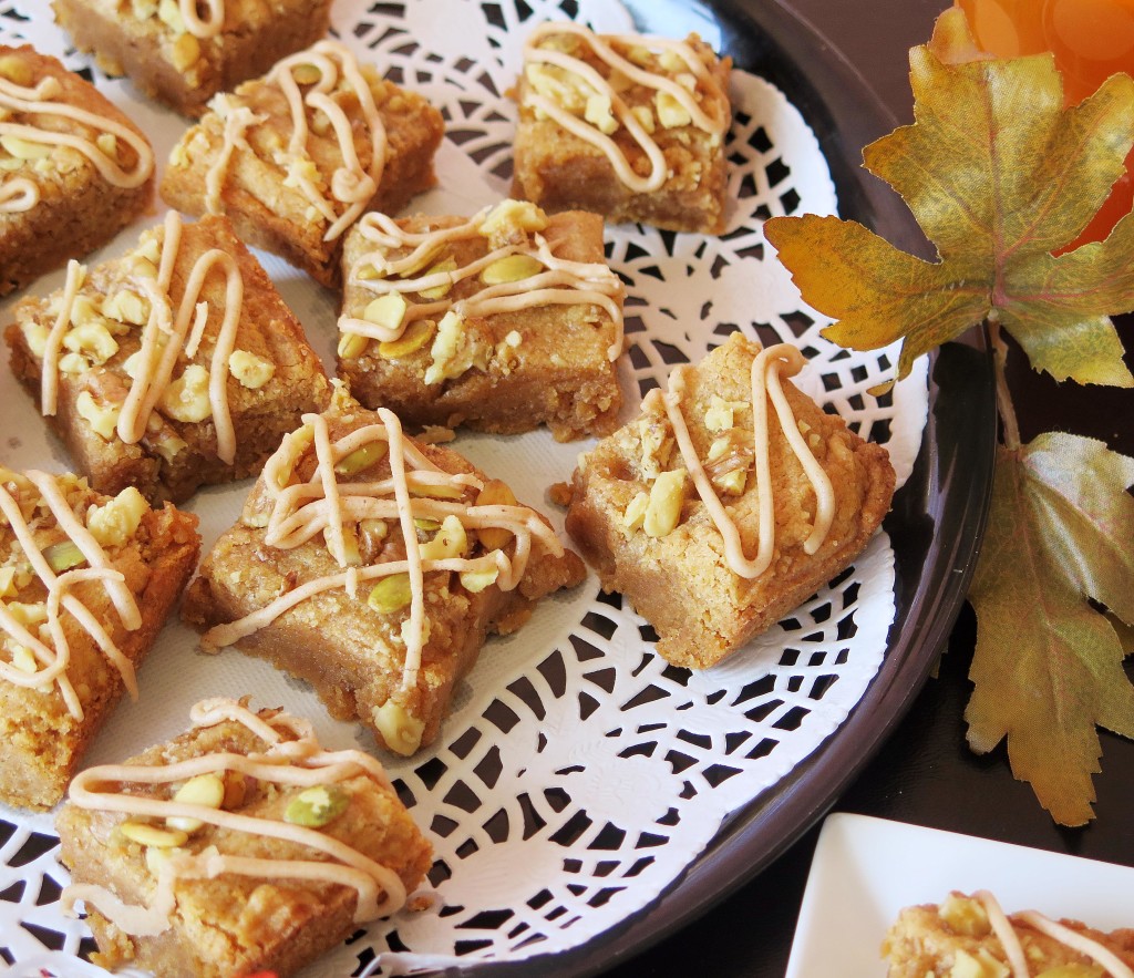 Pumpkin Spice Peanut Butter Bars