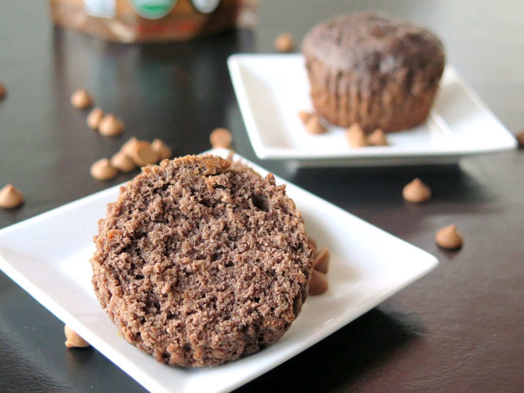 Chocolate Peanut Butter Muffins