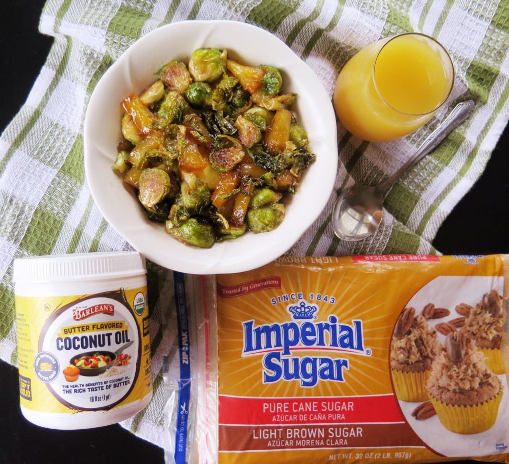 Pineapple Glazed Brussels Sprouts ad