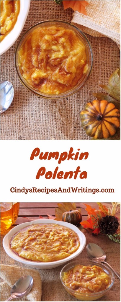 Pumpkin Polenta #PumpkinWeek