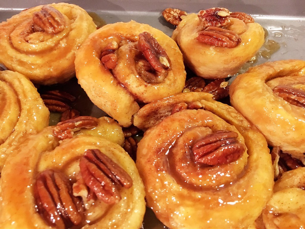 Sticky Bun Bread Pudding