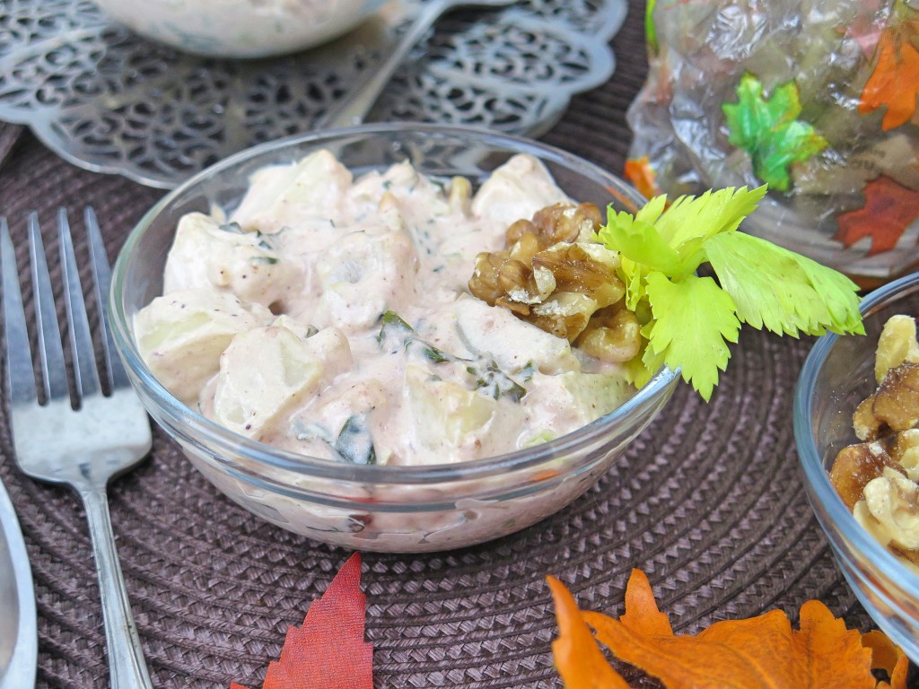 Cranberry Walnut Potato Salad