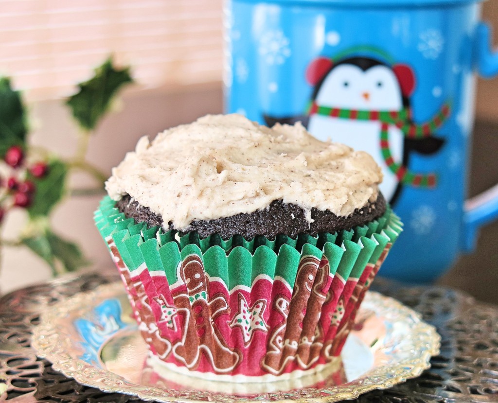 Chocolate Gingerbread Cupcake