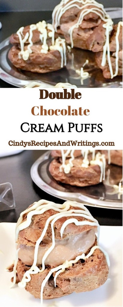 Double Chocolate Cream Puffs 