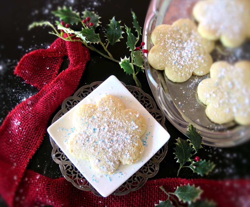 Snow Kisses platter