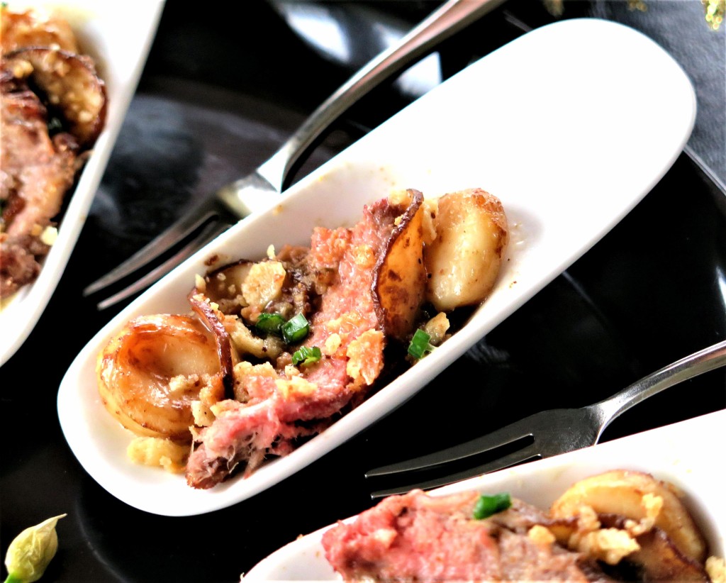 Garlic Lovers Steak and Scallops