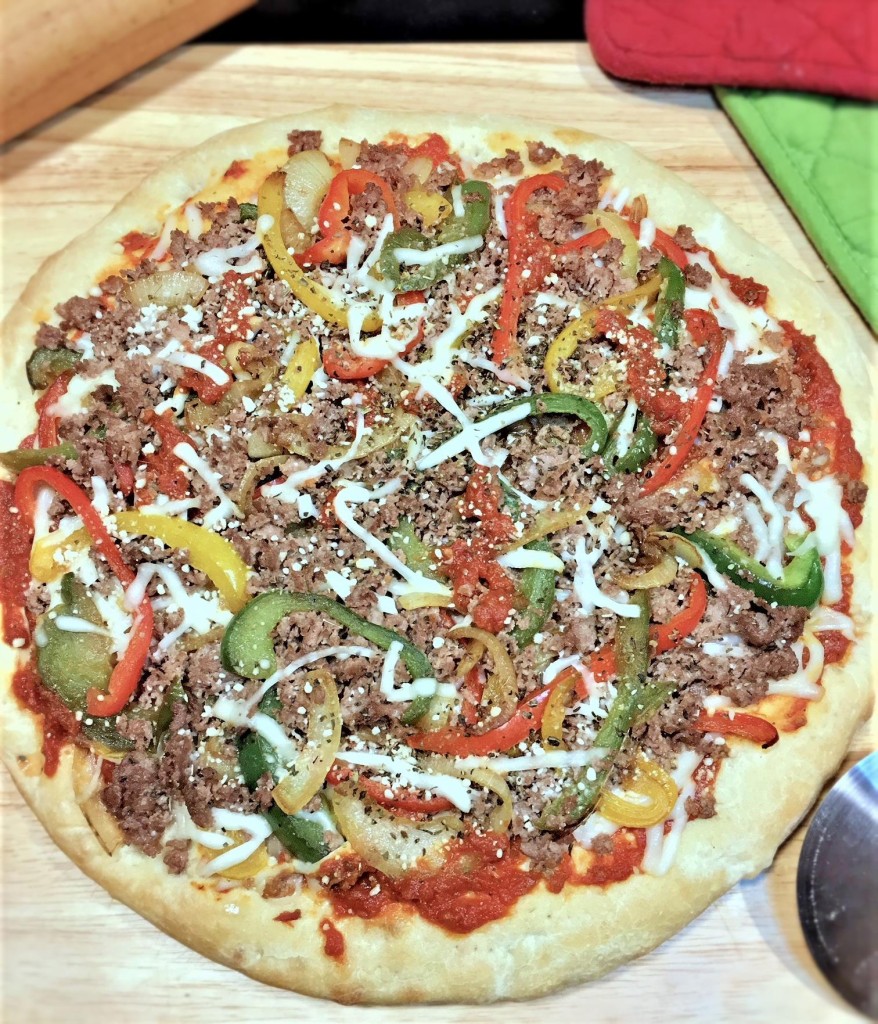 Cheesesteak Pizza