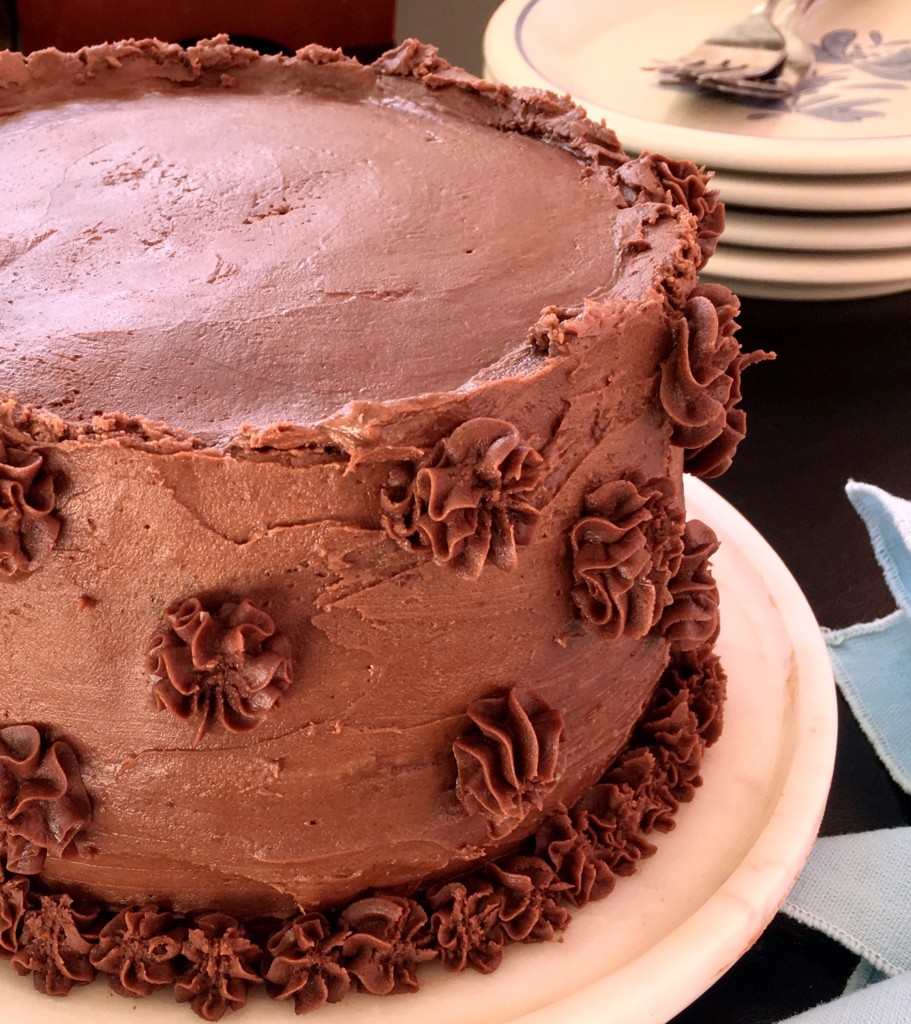 Chocolate Mocha Cream Cake