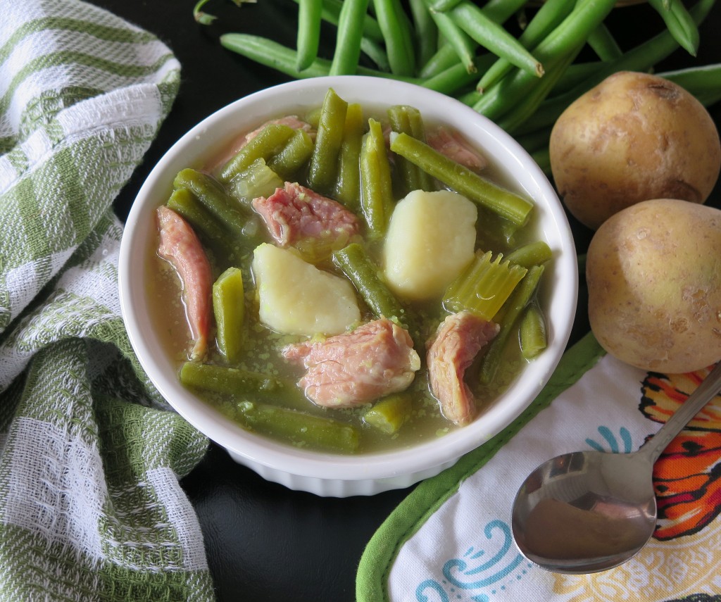 Ham and String Beans bowl 2018