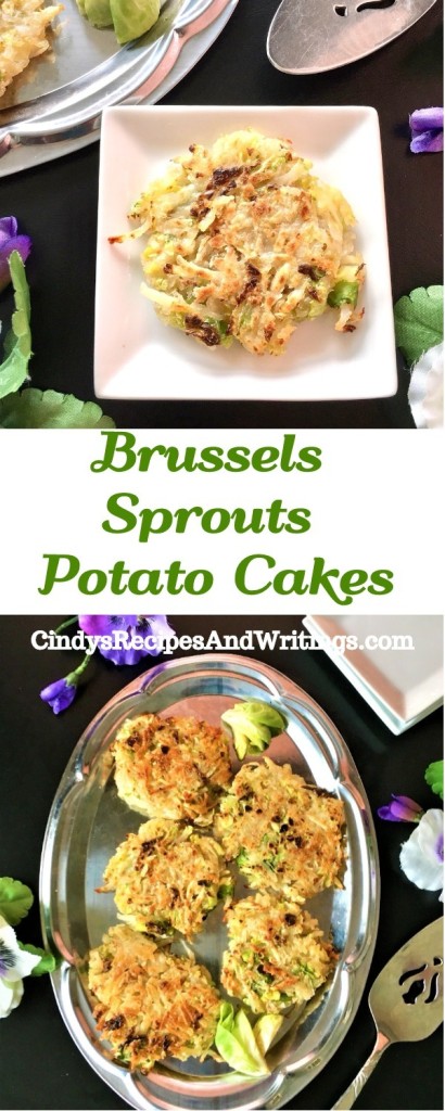 Brussels Sprouts Potato Cakes