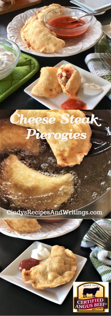 Cheese Steak Pierogies 