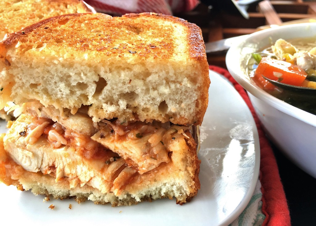 Grilled Chicken Parmesan