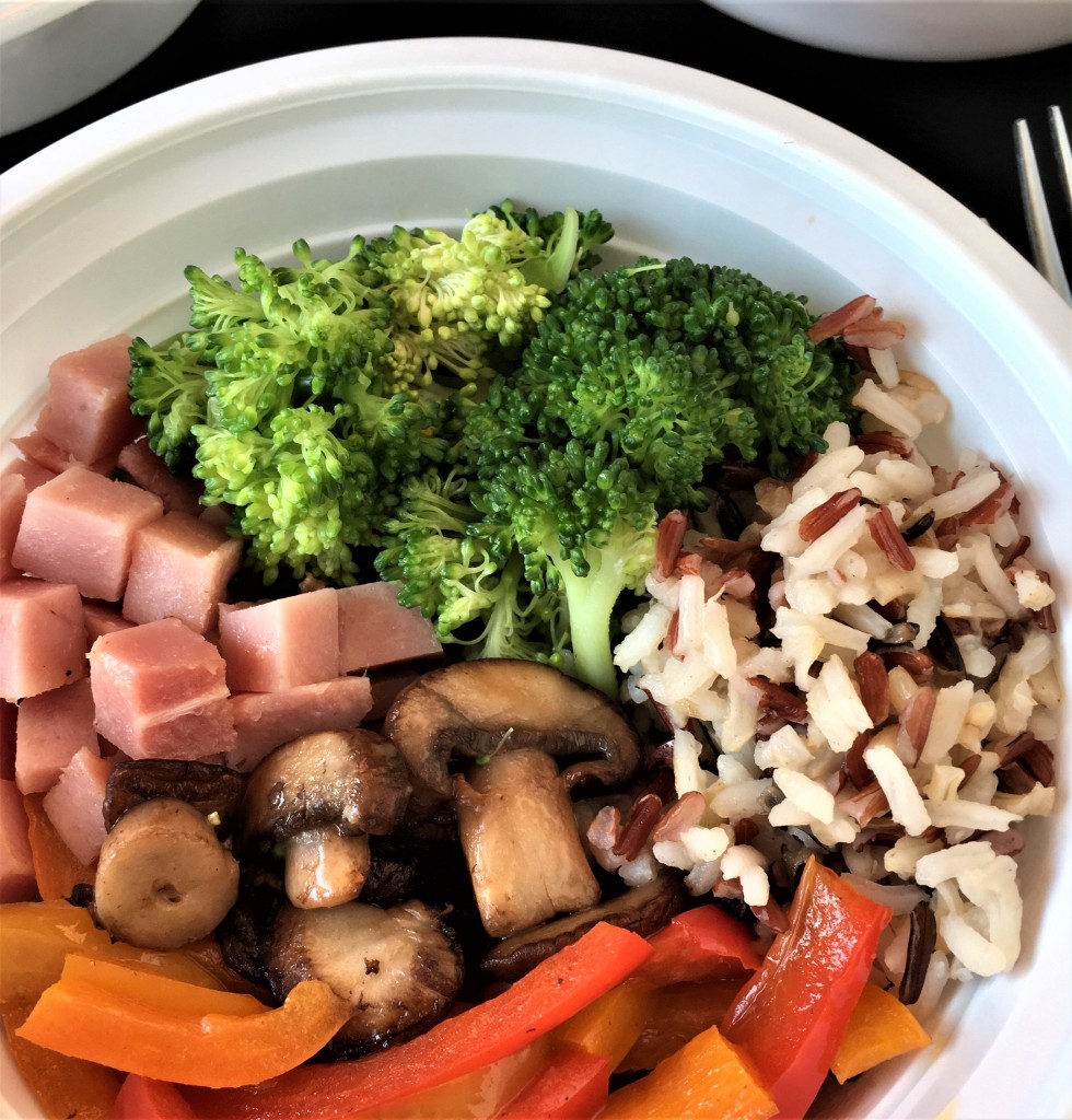 Ham and Broccoli Meal Party Bowls