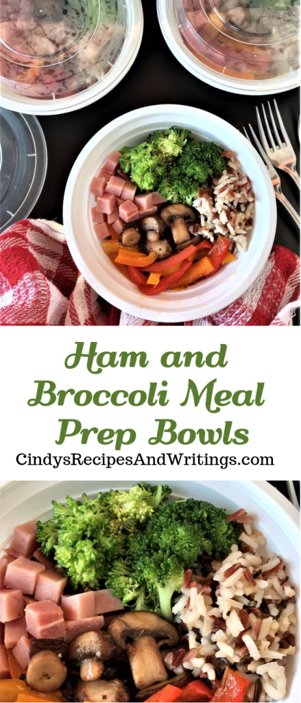 Ham and Broccoli Meal Prep Bowls