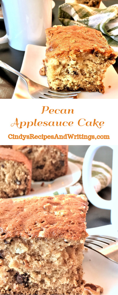 Pecan Applesauce Cake 
