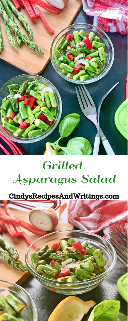 Grilled Asparagus Salad