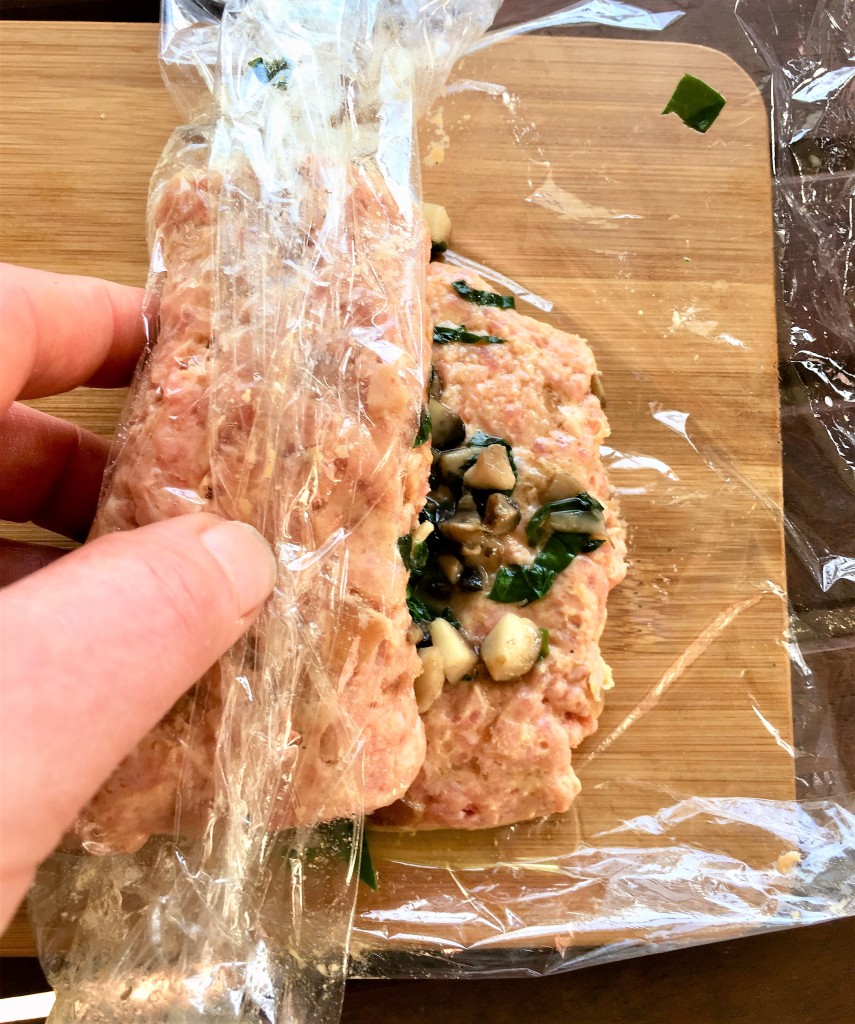 Hummus Meatloaf roll