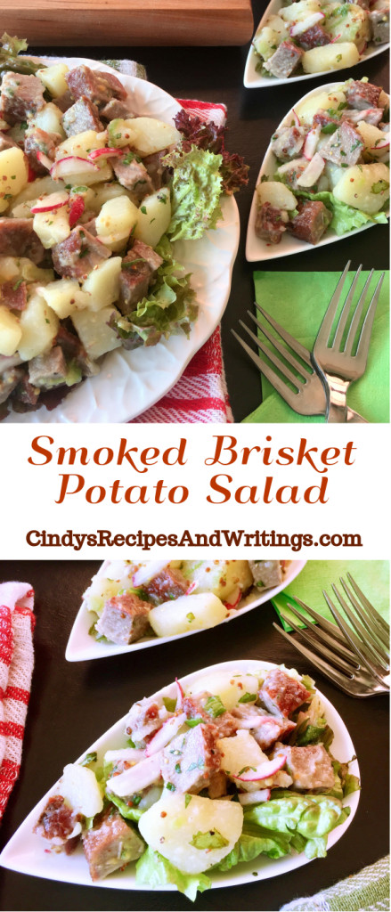 Smoked Brisket Potato Salad