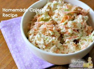 Homemade Cole Slaw 