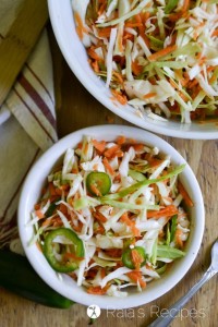 Spicy Curtido Coleslaw 