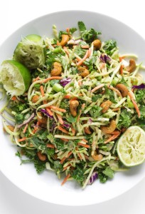 Thai Cashew Ginger Slaw