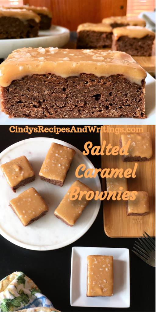 Salted Caramel Brownies 