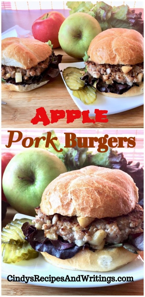 Apple Pork Burgers