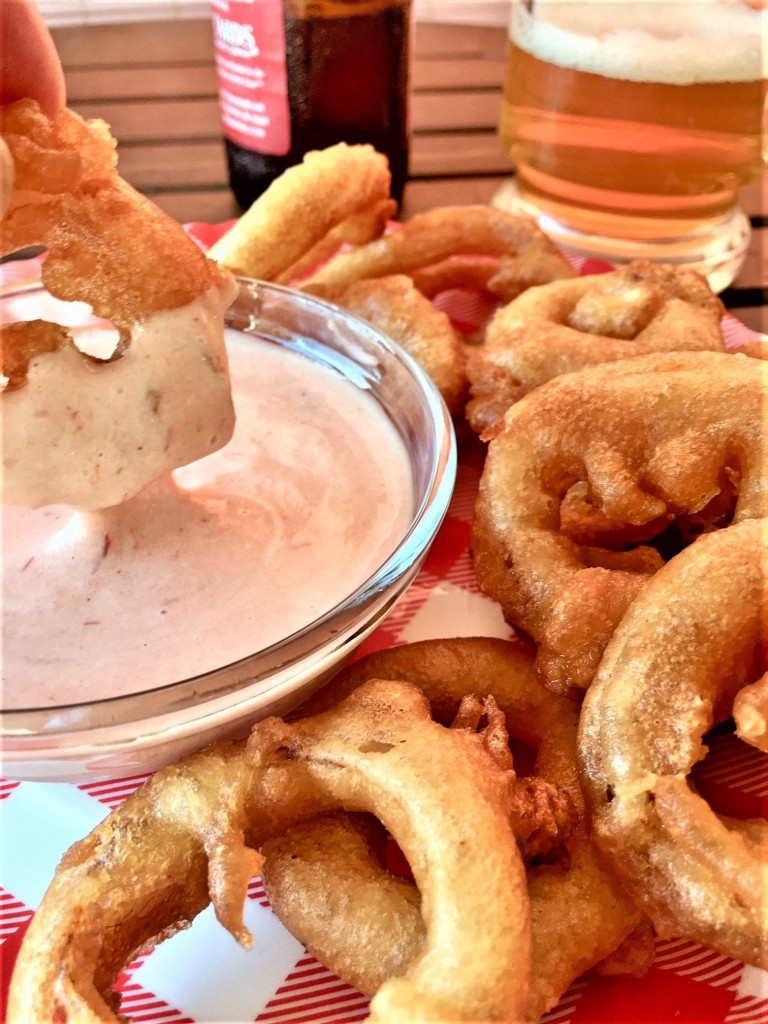 Beer Battered Onion Rings