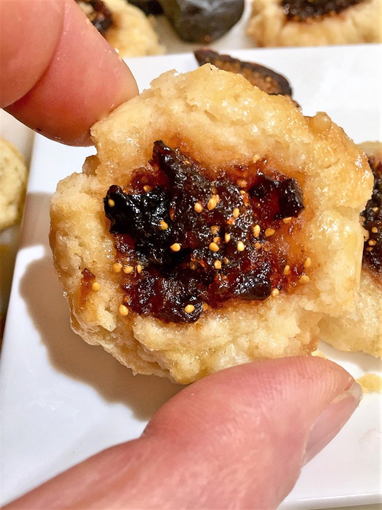 Figgy Pudding Thumbprint Cookies