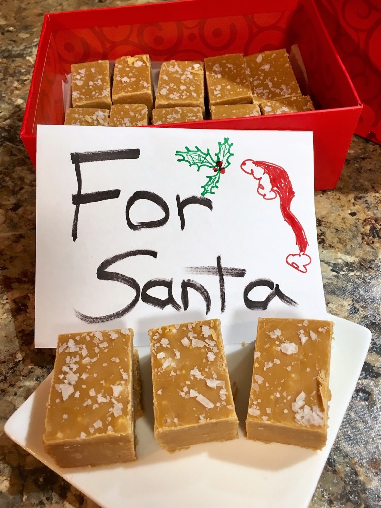 Salted Butterscotch Fudge