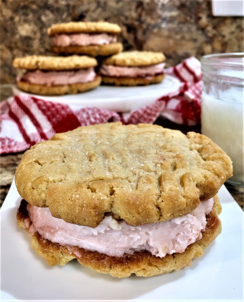 Jamming Peanut Butter Sandwich Cookies